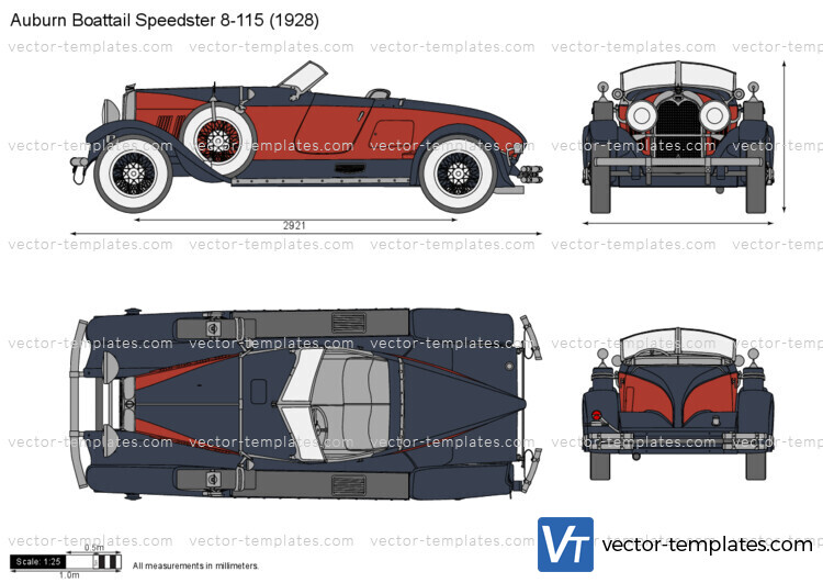 Auburn Boattail Speedster 8-115