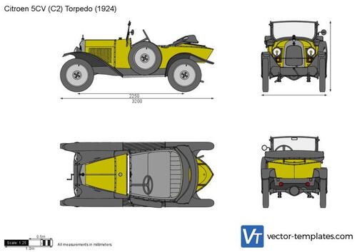Citroen 5CV (C2) Torpedo