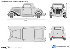 Ford Model B De Luxe Coupe V8