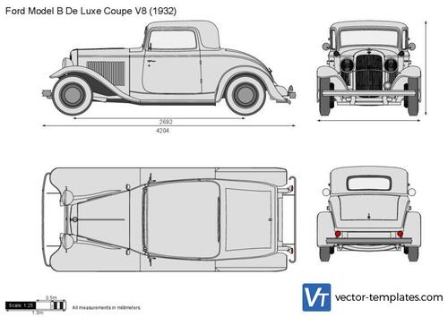 Ford Model B De Luxe Coupe V8