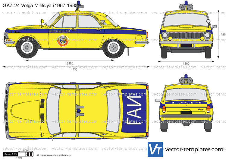 GAZ-24 Volga Militsiya