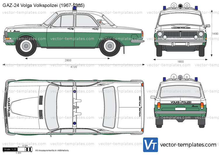 GAZ-24 Volga Volkspolizei