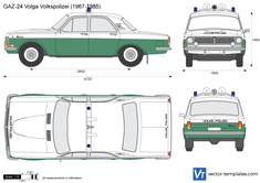 GAZ-24 Volga Volkspolizei