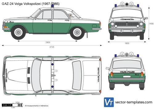 GAZ-24 Volga Volkspolizei