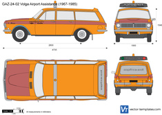 GAZ-24-02 Volga Airport Assistance