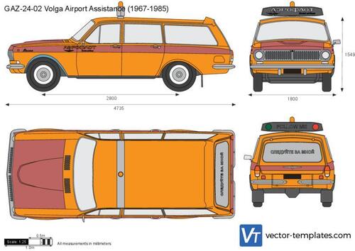 GAZ-24-02 Volga Airport Assistance