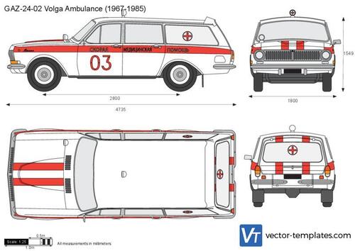 GAZ-24-02 Volga Ambulance