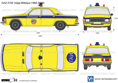 GAZ-3102 Volga Militsiya