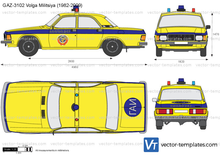 GAZ-3102 Volga Militsiya