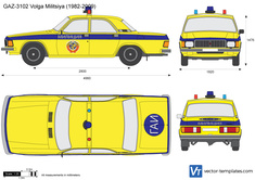 GAZ-3102 Volga Militsiya