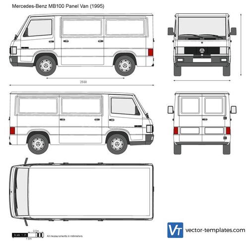 Mercedes-Benz MB100 Panel Van