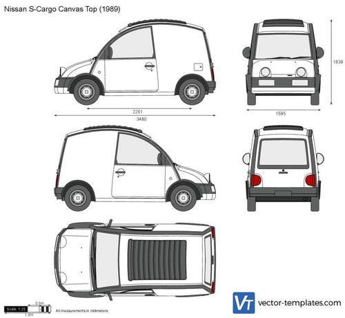 Nissan S-Cargo Canvas Top