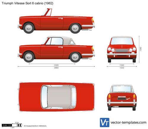 Triumph Vitesse Sort 6 cabrio