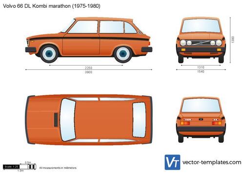 Volvo 66 DL Kombi marathon