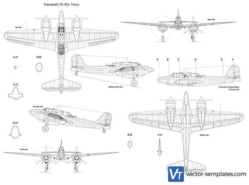 Kawasaki Ki-45c Toryu