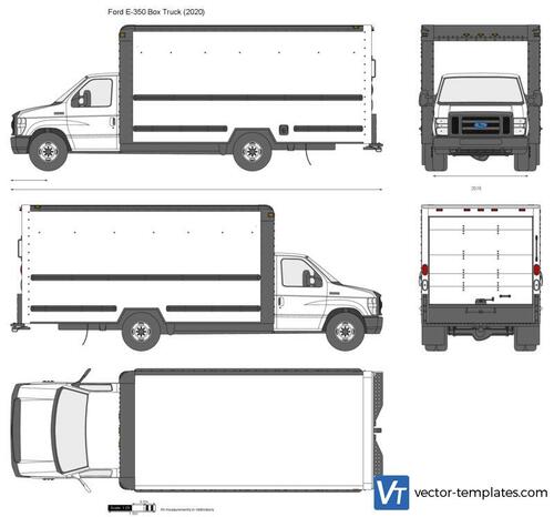 Ford E-350 Box Truck