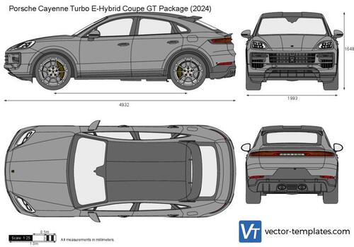 Porsche Cayenne Turbo E-Hybrid Coupe GT Package