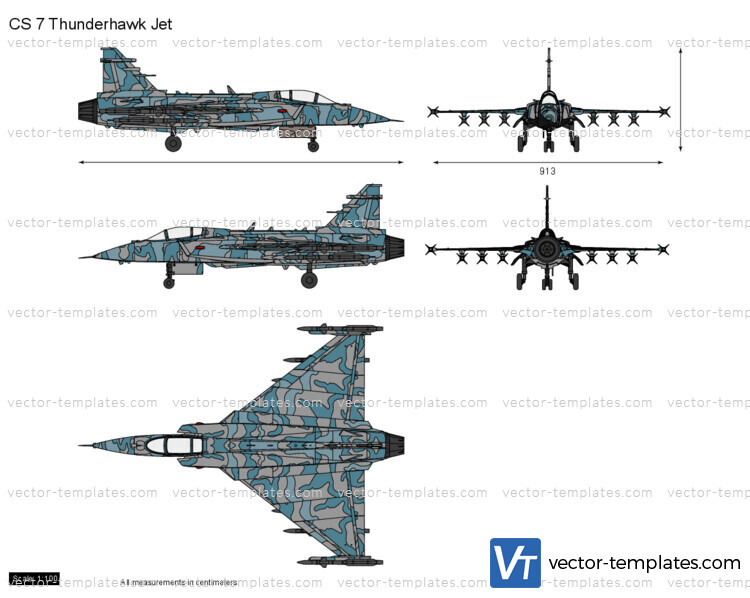 CS 7 Thunderhawk Jet