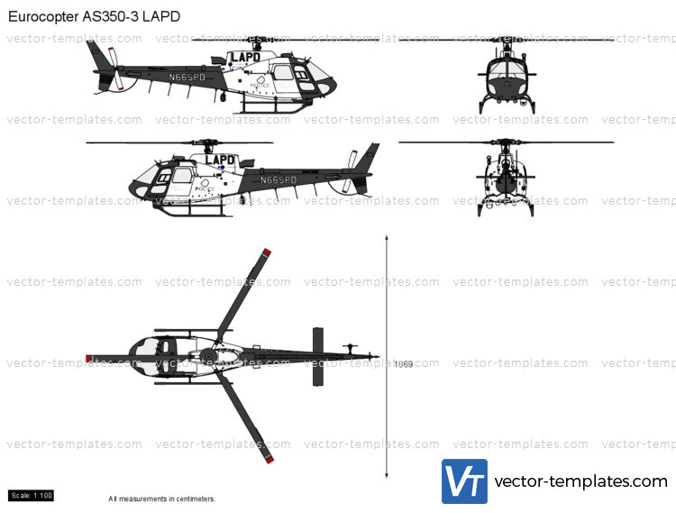 Eurocopter AS350-3 LAPD