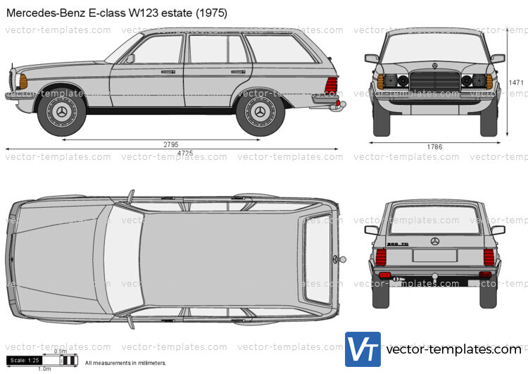 Mercedes-Benz E-class W123 estate