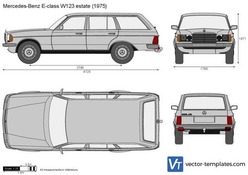 Mercedes-Benz E-class W123 estate