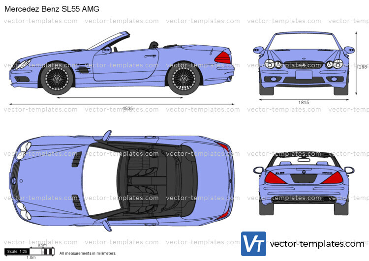 Mercedez Benz SL55 AMG