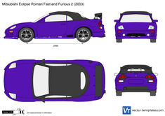 Mitsubishi Eclipse Roman Fast and Furious 2