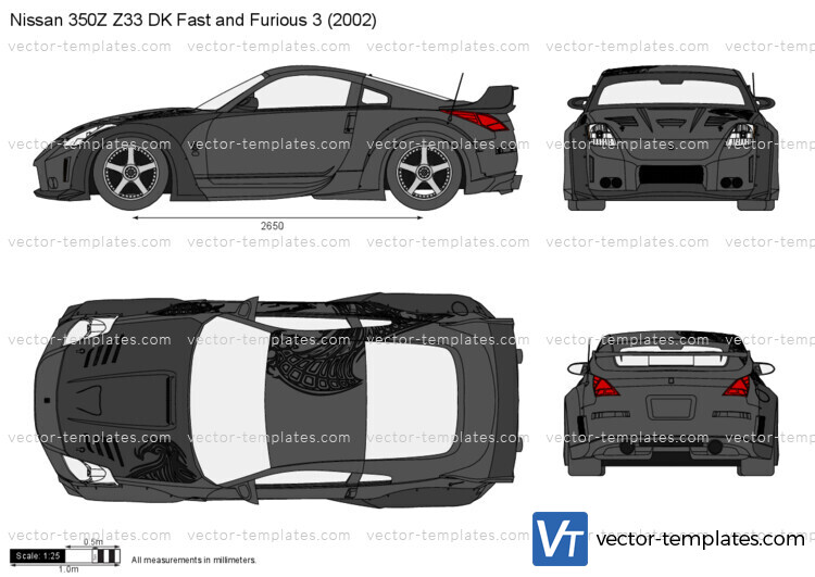 Nissan 350Z Z33 DK Fast and Furious 3