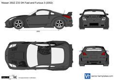 Nissan 350Z Z33 DK Fast and Furious 3