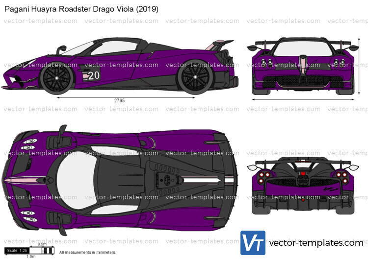 Pagani Huayra Roadster Drago Viola