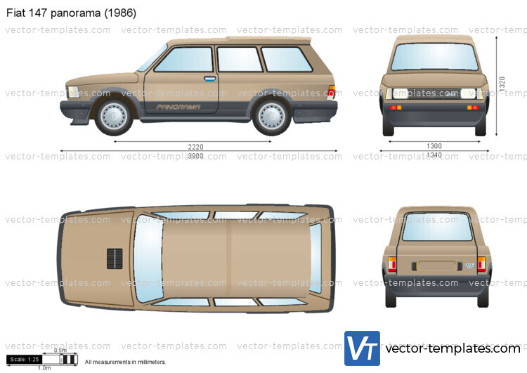 Fiat 147 panorama