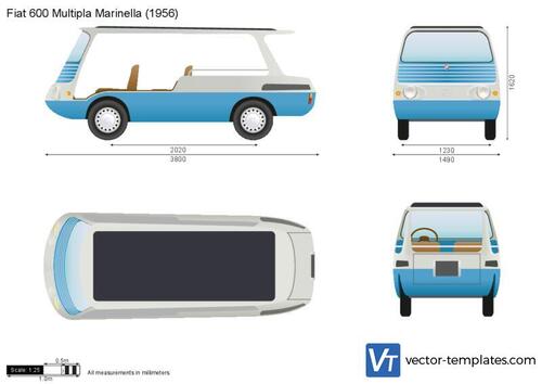 Fiat 600 Multipla Marinella