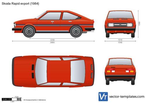 Skoda Rapid export