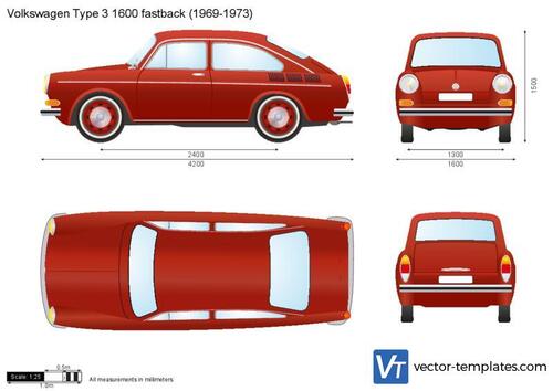 Volkswagen Type 3 1600 fastback