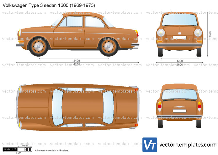 Volkswagen Type 3 sedan 1600