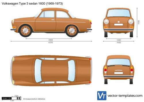 Volkswagen Type 3 sedan 1600