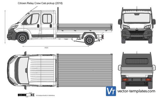 Citroen Relay Crew Cab pickup