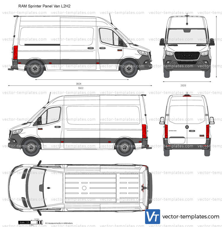 RAM Sprinter Panel Van L2H2