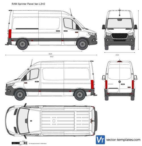 RAM Sprinter Panel Van L2H2