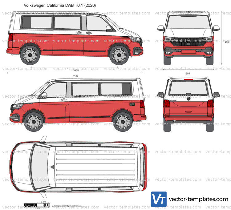 Volkswagen California LWB T6.1