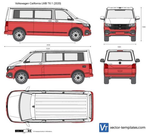 Volkswagen California LWB T6.1