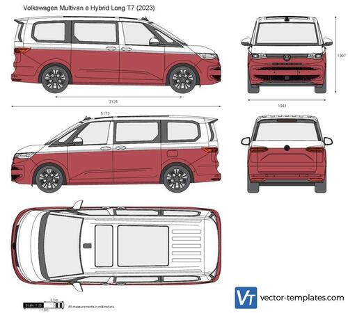 Volkswagen Multivan e Hybrid Long T7