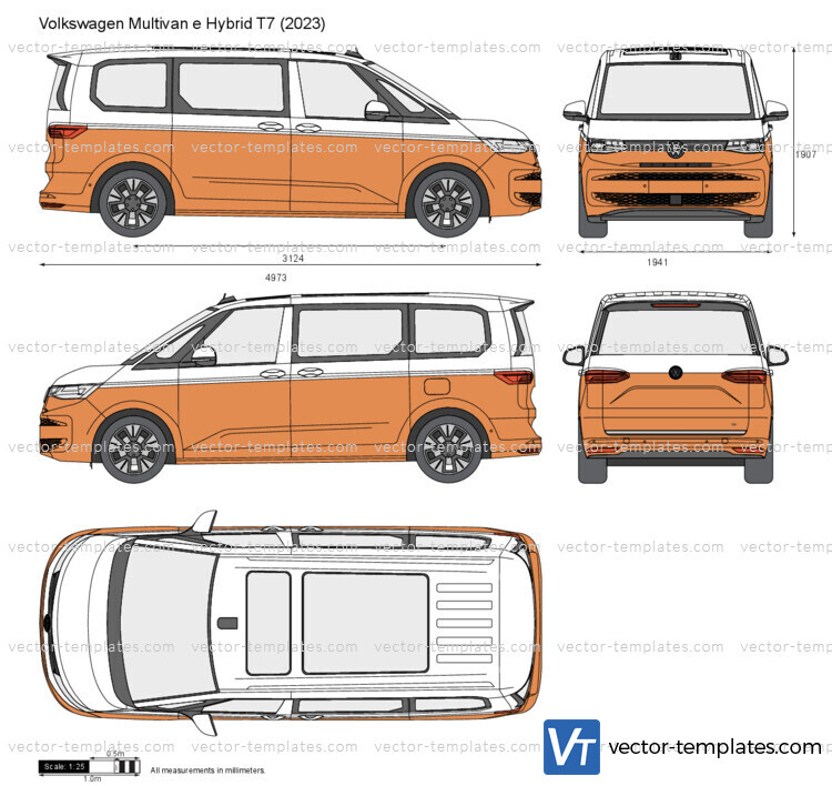 Volkswagen Multivan e Hybrid T7