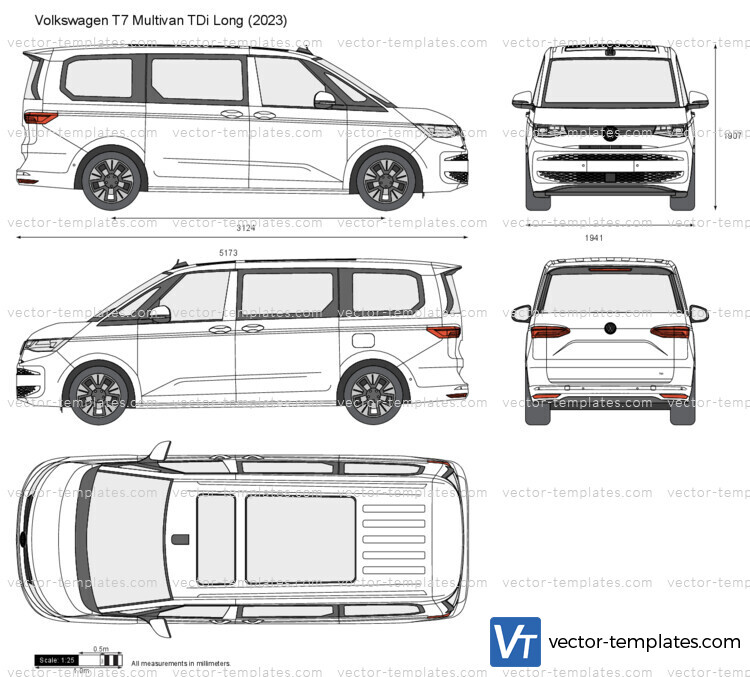 Volkswagen T7 Multivan TDi Long