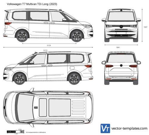 Volkswagen T7 Multivan TDi Long