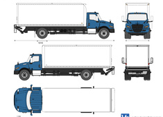 International eMV Box Truck
