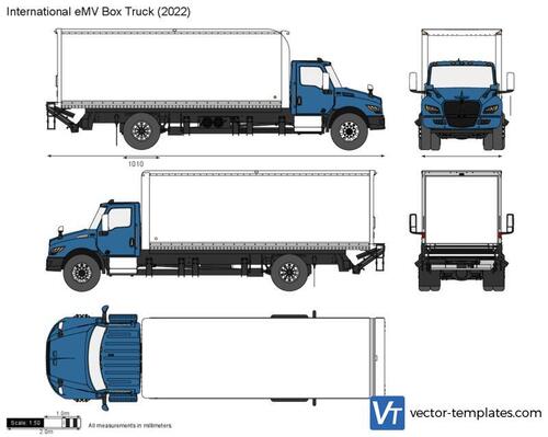 International eMV Box Truck