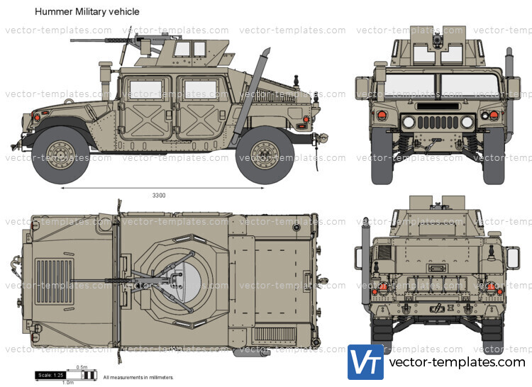 Hummer Military vehicle