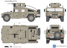 Humvee Military M1114