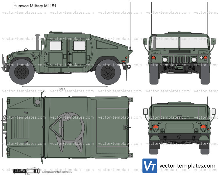 Humvee Military M1151